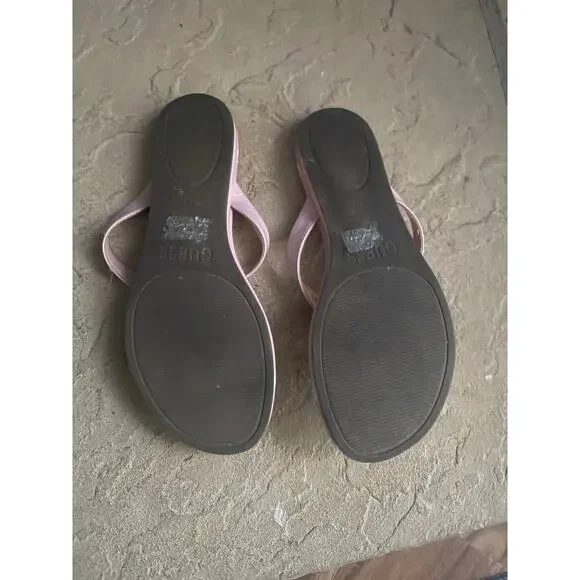 Pink Guess sandals size 7 - Picture 3 of 5